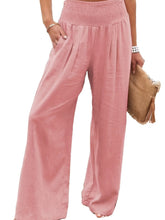 Load image into Gallery viewer, Drawstring Beach Wide Leg Pants
