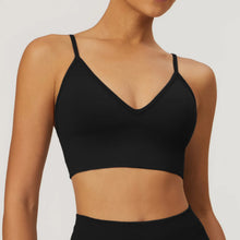 Load image into Gallery viewer, HBC Seamless Sports Bras for Women Fitness Yoga Bras With Removable Pads Adjustable Straps Gym Vest Top Bra Running Crop Top
