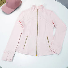 Load image into Gallery viewer, Women's Yoga Set Stand Collar Zip Jacket, Slim Fit Long Sleeve Sports Fitness Yoga Wear
