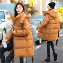 Load image into Gallery viewer, Warm Hooded Winter Padded Jacket
