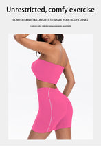 Load image into Gallery viewer, Women's Side Line Contrast Yoga Set Flat Seam Moisture Wicking Anti Rubbing Outdoor Workout Daily Trendy Fitness Two Piece Suit
