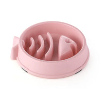 Load image into Gallery viewer, Pet Cat Dog Slow Food Bowl Fat Help Healthy Round Anti-choking Thickened And Non-slip Multiple Colors Shapes
