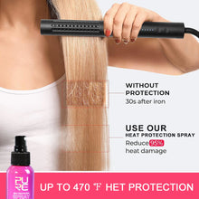Load image into Gallery viewer, PURC Heat Protectant Spray Coconut Oil Frizz Control &amp; Shine for All Hair Types Thermal Protection up to 470°F Hair Care
