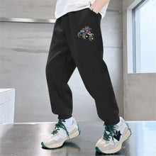 Load image into Gallery viewer, Boys' Off-Road Truck Print Joggers – Casual Sweatpants for Spring, Autumn, and Winter
