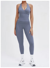 Load image into Gallery viewer, Fitness Leggings High Rise Hip Lift Brushed Soft Material For Ladies Outdoor Elastic Slim Fit Outer Wear Sports Tight Pants
