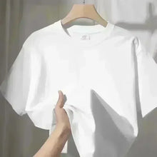 Load image into Gallery viewer, Men's Oversized T-shirts Fashion White Cotton T Shirt for Men Casual Summer Wear Bird Print Tee Shirts Men Clothing Lightweight
