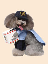 Load image into Gallery viewer, Pet Costume Fashion Courier Style Clothes Halloween Suit With a Hat Costume Apparel for Dog
