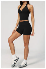Load image into Gallery viewer, Yoga Outfit Set Fitness Two-Piece Set With No Embarrassing Lines Butt-Lifting Running Shorts Leggings Yoga Suit Athletic Wear
