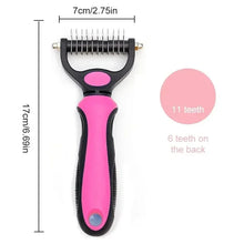 Load image into Gallery viewer, Pet Deshedding Brush Cat Comb Self Cleaning Hair Remover Grooming Tool for Dog and Cats De-Matting Comb Cleaning Pets Supplies
