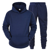 Load image into Gallery viewer, Men's Hooded Sweatshirts and Men Pants Casual Men's Tracksuit Sportswear Autumn Winter Men Suit Men's Clothing Leisure Sets Male
