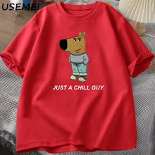 Load image into Gallery viewer, Chill Meme Graphic Cotton Tee
