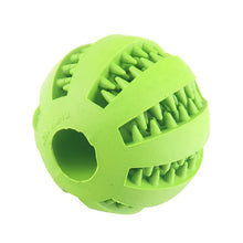 Load image into Gallery viewer, Dog Toy Ball, Nontoxic Bite Resistant Toy Ball for Pet Dogs Puppy Cat, Dog Pet Food Treat Feeder Chew Tooth Cleaning Ball
