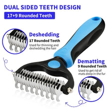 Load image into Gallery viewer, Pet Deshedding Brush Cat Comb Self Cleaning Hair Remover Grooming Tool for Dog and Cats De-Matting Comb Cleaning Pets Supplies
