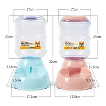 Load image into Gallery viewer, Dog Automatic Feeders Plastic Water Bottle Cat Bowl Feeding and Drinking Dog Water Dispenser Pet Feeding Bowl Pet Supplies
