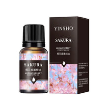 Load image into Gallery viewer, 17 Flavors 10ml Essential Oils For Aroma Diffuser AirHumidifier Home Water-soluble Lavender Rose Eucalyptus  White Peach Oolong
