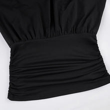 Load image into Gallery viewer, Elegant Black Turtleneck Tee Women
