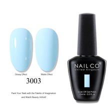 Load image into Gallery viewer, NAILCO 2025 Hot 15ML Gel Nail Polish Nails Semi-permanent UV Varnish High Quality Glass Bottle Nail Art Polish For Manicure
