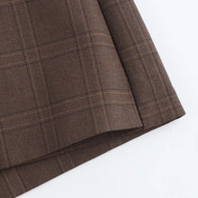 Load image into Gallery viewer, Vintage Plaid High Waist Skort
