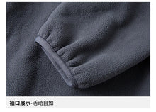 Load image into Gallery viewer, 2025 Men Sweatshirt Turtleneck Half Button Pullover Male Polar Fleece Casual Basic Elegant Work Wear Winter Autumn Warm Jacket
