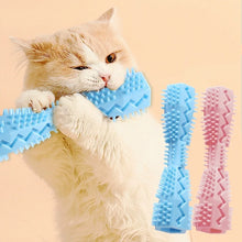 Load image into Gallery viewer, Dog Teething Toy Chew Stick Bite Resistant Fun Leak Proof Food Toy Pet Teether Cleaner Stick
