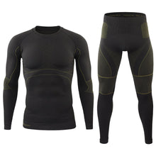 Load image into Gallery viewer, Men Sport Thermal Underwear Suits Outdoor Cycling Compression Sportswear Quick Dry Breathable Clothes Fitness Running Tracksuits

