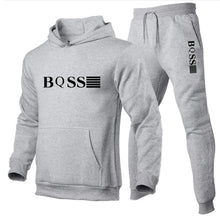 Load image into Gallery viewer, Men's Sports Suits Fashion Tracksuit Women Hoodies + Pants Two Pieces Sets Running Casual Sweatshirts Sweatpants Men's Clothing
