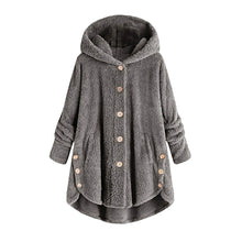 Load image into Gallery viewer, Plush Wool Blend Winter Coat
