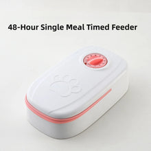 Load image into Gallery viewer, Pet Automatic Feeder Timed Quantification Separate Bowls for Dry Wet Feeding Easy to Clean Short-distance Travel Home Use
