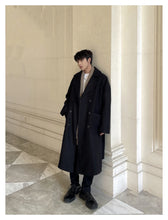 Load image into Gallery viewer, Winter Woolen Long Trench Coat
