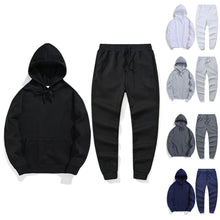 Load image into Gallery viewer, Men's Hooded Sweatshirts and Men Pants Casual Men's Tracksuit Sportswear Autumn Winter Men Suit Men's Clothing Leisure Sets Male
