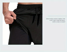 Load image into Gallery viewer, Men's Swim Trunks Quick Dry Athletic Shorts with Compression Liner for Beach Pool Running Gym

