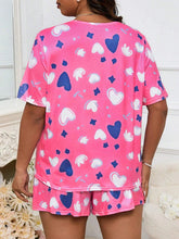 Load image into Gallery viewer, Plus Size Printed Pajama Set
