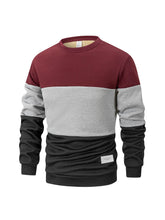 Load image into Gallery viewer, Thick Patchwork Knit Pullover
