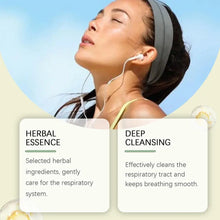 Load image into Gallery viewer, Herbal Diffuser with Mullein/Thyme/Mints Guarana/Green Tea Natural Energy Boost Clear Breathing Support for All Ages

