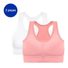 Load image into Gallery viewer, 2 Pieces Women's Gym Tops, Women's Tops, Women's Bra, Sexy Bras, Sports Bras, Academy, Women's Sutians
