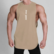 Load image into Gallery viewer, Men's Gym Clothing Summer Casual Tank Top Bodybuilding Sleeveless Shirt Sports Quick Dry Fitness Vest Workout Running Undershirt
