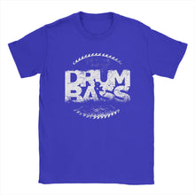 Load image into Gallery viewer, Drum And Bass T-Shirts for Men  Funny Pure Cotton Tee Shirt Round Neck Short Sleeve T Shirt Plus Size Tops
