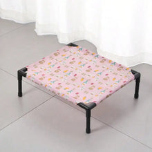Load image into Gallery viewer, 1PC Elevated Pet Bed Raised Small Animal Bed Breathable Washable Cooling Sleep Mat for Rabbit Hamster Cat Puppy Indoor Bed House
