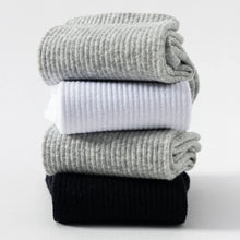 Load image into Gallery viewer, Plus Size Cotton Crew Socks
