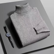 Load image into Gallery viewer, Slim Turtleneck Knit Pullover
