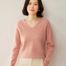 Load image into Gallery viewer, Merino Wool V Neck Sweater
