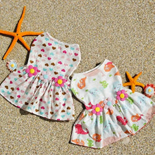 Load image into Gallery viewer, Adorable Printed Puppy Summer Dress

