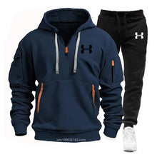 Load image into Gallery viewer, Zippered Multi Pocket Tracksuit
