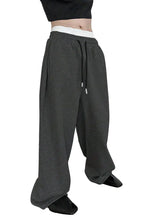 Load image into Gallery viewer, Mens Sweatpants Straight Fit Joggers for Sports and Streetwear Loose Oversized Casual Pant Drawstring Multi-pocket Men Long Pant
