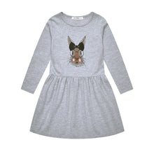Load image into Gallery viewer, Printed Flower Casual Girls Dress
