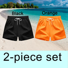 Load image into Gallery viewer, Swim Trunks Swim Shorts for Men Quick Dry Board Shorts Bathing Suit Breathable Drawstring With Pockets for Surfing Beach Summer
