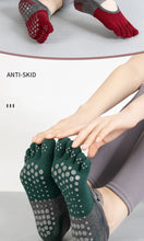Load image into Gallery viewer, Grip Toe Yoga Socks Set
