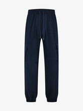Load image into Gallery viewer, Men's Grid Cargo Joggers Drawstring Elastic Waist Multi Pocket Casual Ankle Length Trousers
