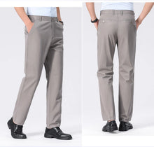 Load image into Gallery viewer, Mens Chino Pants Business Casual Dress Pants Spring Summer Autumn Trousers Lightweight Comfy Pants with Pockets
