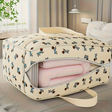 Load image into Gallery viewer, 1pc Foldable Luggage Organizer Bag with Cute Puppy Pattern,Large Capacity Space-Saving Travel Storage Bag,Durable Polyester bag
